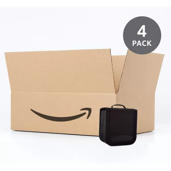 Amazon Basics CDDVD Binder 400capacity Black4Pack 128capacity