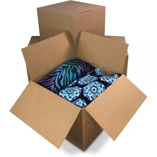 Amazon Basics Cardboard Moving Boxes in Small Medium and Large Sizes  Pack of 30Large 12Pack
