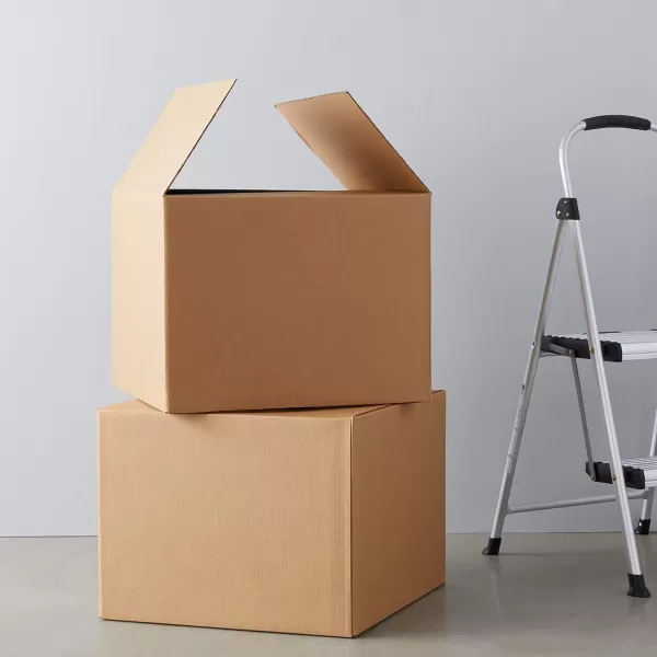Amazon Basics Cardboard Moving Boxes in Small Medium and Large Sizes  Pack of 30Large 12Pack