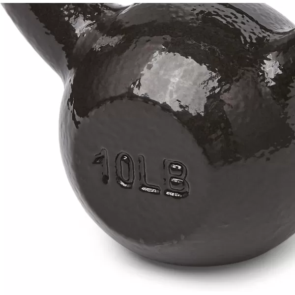 Amazon Basics Cast Iron Kettlebell with Enamel Finish10 Pounds