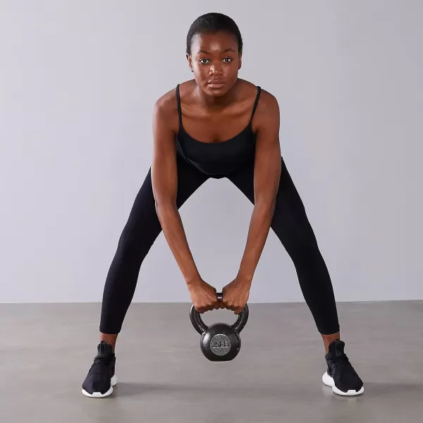 Amazon Basics Cast Iron Kettlebell with Enamel Finish25 Pounds