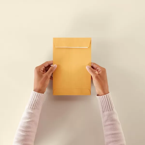 Amazon Basics Catalog Mailing Envelopes Peel amp Seal 10x13 Inch Brown Kraft 250Pack100Pack 6 x 9 Envelopes