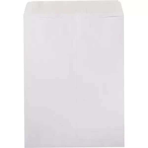 Amazon Basics Catalog Mailing Envelopes Peel amp Seal 9x12 Inch White 250Pack100Pack 10 x 13 Envelopes