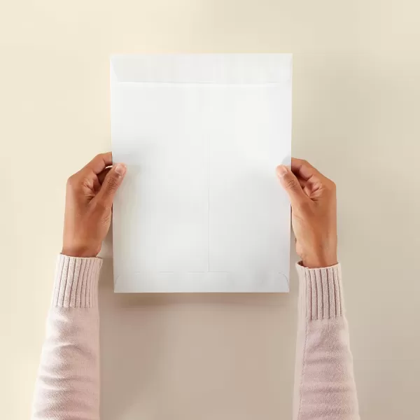 Amazon Basics Catalog Mailing Envelopes Peel amp Seal 9x12 Inch White 250Pack100Pack 9 x 12 Envelopes