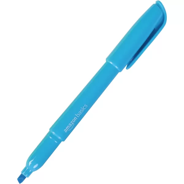 Amazon Basics Chisel Tip Fluorescent Ink Highlighters Assorted Colors  Pack of 1212 Pack