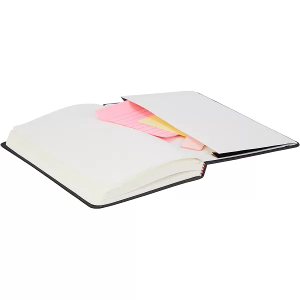 Amazon Basics Classic Grid Notebook Graph Ruled 240 Pages Black Hardcover 5 x 825InchClassic