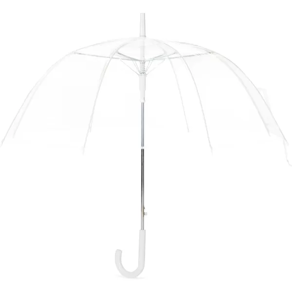 Amazon Basics Clear Bubble Umbrella Round 345 inchClear