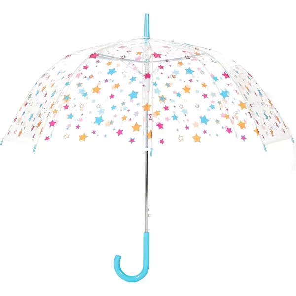 Amazon Basics Clear Bubble Umbrella Round 345 inchStars