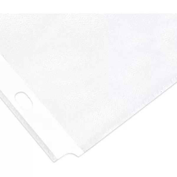 Amazon Basics Clear Sheet Protectors for 3 Ring Binder 85 in x 11 in 3 holes 200 PackProtectors Lightweight