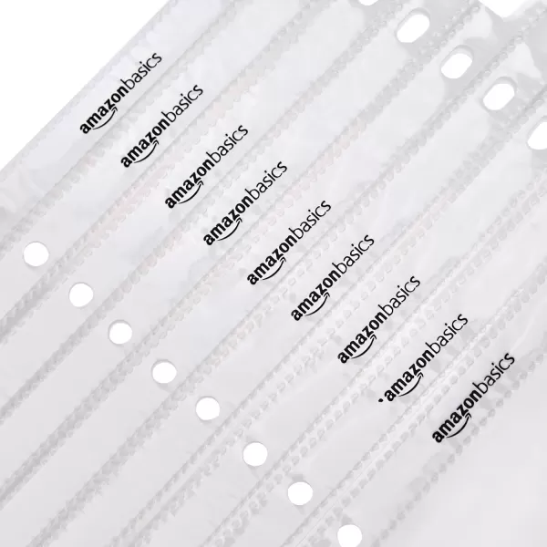 Amazon Basics Clear Sheet Protectors for 3 Ring BinderPolypropylene 85 x 11 Inch 200Pack200  Pack