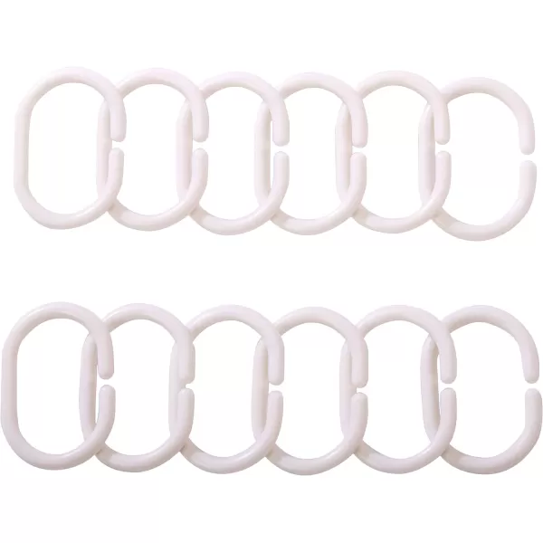 Amazon Basics Clear Vinyl Shower Curtain Liner Heavyweight Liner with Rustproof Metal Grommets and Plastic Shower Hooks  72 x 72 Inches ClearAmazon Basics Clear Vinyl Shower Curtain Liner Heavyweight Liner with Rustproof Metal Grommets and Plastic Shower Hooks  72 x 72 Inches Clear
