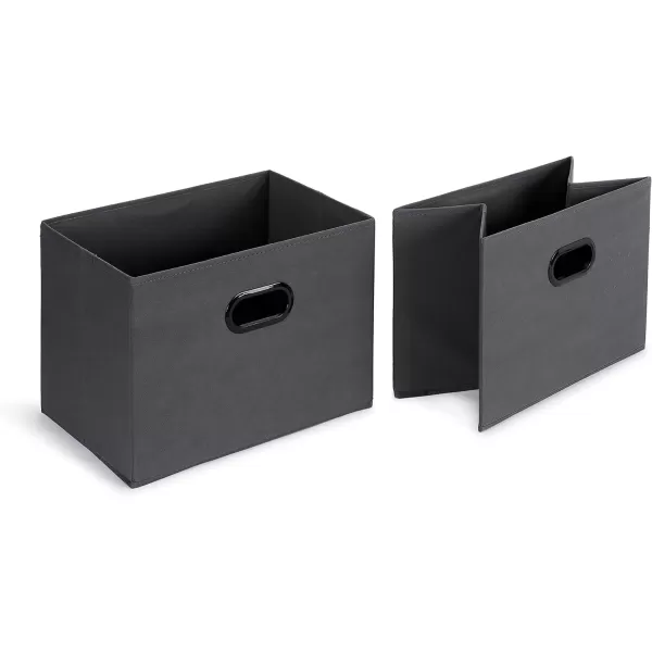Amazon Basics Closet Storage Organizer with Fabric Bins and Shelves Grey 327 x 122 x 31Amazon Basics Closet Storage Organizer with Fabric Bins and Shelves Grey 327 x 122 x 31
