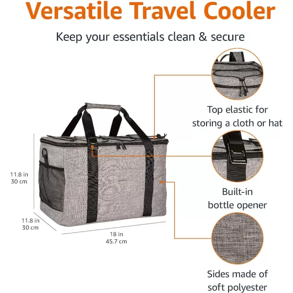 Amazon Basics Collapsible Waterproof Lightweight Insulated Cooler 50 Can CapacityAmazon Basics Collapsible Waterproof Lightweight Insulated Cooler 50 Can Capacity