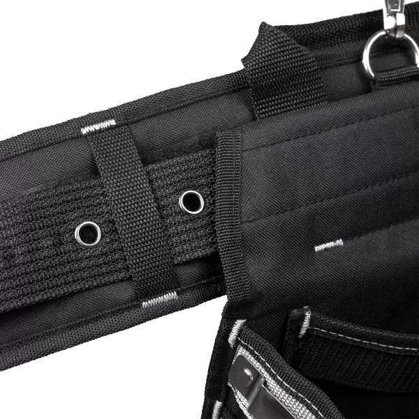Amazon Basics Combo Tool Belt with 28 Pockets 29 to 46Inch Adjustable WaistCombo Tool Belt