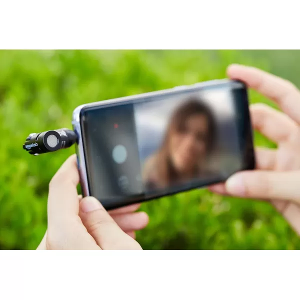 Amazon Basics Condenser Smartphone Microphone BlackAmazon Basics Condenser Smartphone Microphone Black