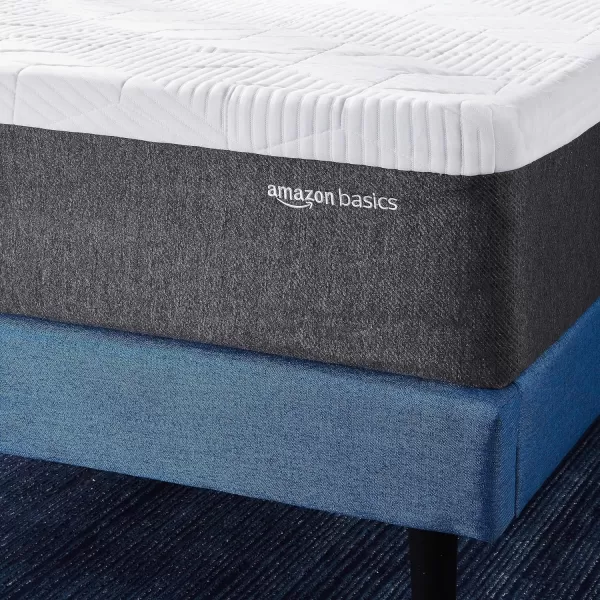 Amazon Basics Cooling Gel Memory Foam Mattress MediumFirm CertiPURUS Certified 10 inch Full Size WhiteGrayQueen 12inch Alt Latex Firm Feel