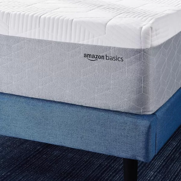 Amazon Basics Cooling Gel Memory Foam Mattress MediumFirm CertiPURUS Certified 10 inch Full Size WhiteGrayTwin 12inch Memory Foam Medium Feel