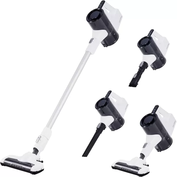 Amazon Basics Cordless Vacuum Cleaner with Brushless Motor 04L WhiteAmazon Basics Cordless Vacuum Cleaner with Brushless Motor 04L White