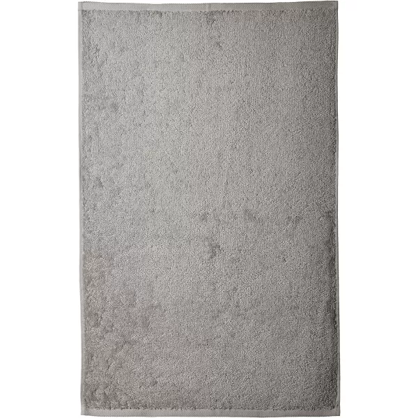 Amazon Basics Cotton Hand Towel 12Pack Gray 16 x 26Gray Pack of 12