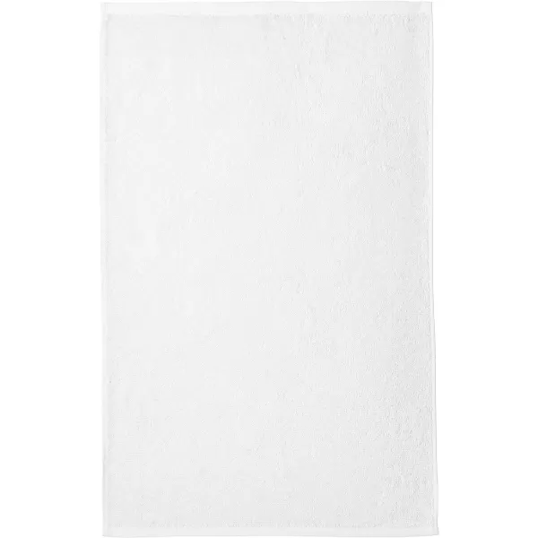 Amazon Basics Cotton Hand Towel 12Pack Gray 16 x 26White Pack of 24