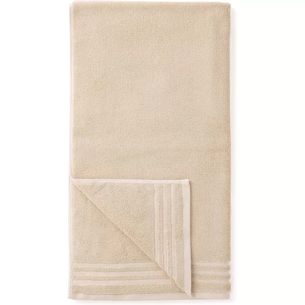 Amazon Basics Cotton Hand Towels Made with 30 Recycled Cotton Content  6Pack Light GrayBlush 6Piece Set