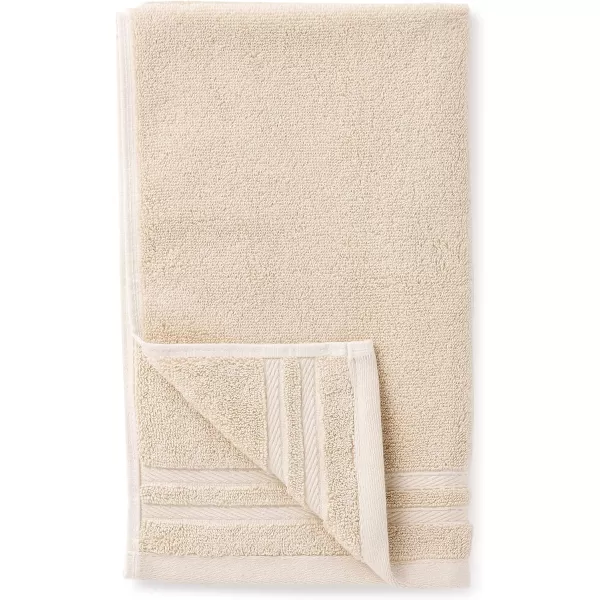 Amazon Basics Cotton Hand Towels Made with 30 Recycled Cotton Content  6Pack Light GrayBlush Hand Towel Pack of 6