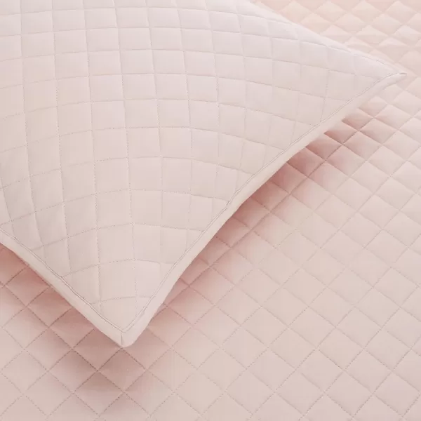 Amazon Basics Cotton Jersey 4Piece Bed Sheet Set King Oatmeal SolidBlush TwinTwin XL Quilt Set