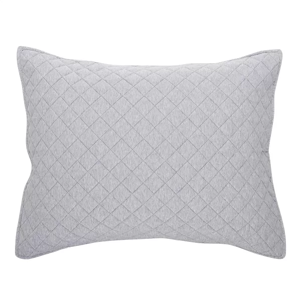 Amazon Basics Cotton Jersey 4Piece Bed Sheet Set King Oatmeal SolidLight Gray King Quilt Set