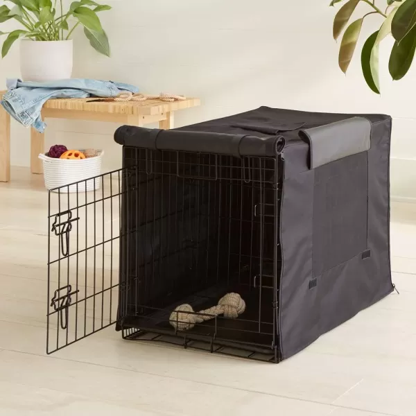 Amazon Basics Cover for Metal Dog Crate 36Inch Black299L x 189W x 213H