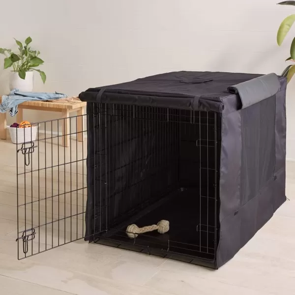 Amazon Basics Cover for Metal Dog Crate 36Inch Black480L x 299W x 327H