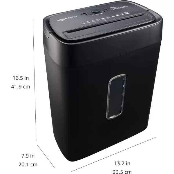 Amazon Basics Cross Cut Paper and Credit Card Shredder 12 Sheet New Model Black12 Sheet New Model