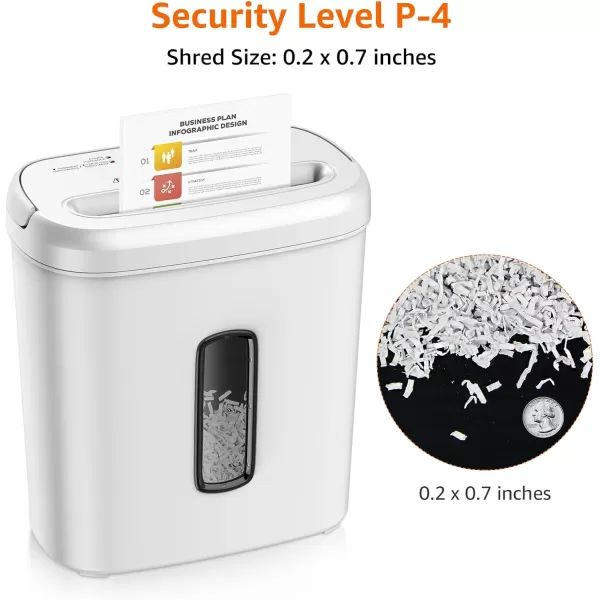 Amazon Basics Cross Cut Paper and Credit Card Shredder 12 Sheet New Model Black8 Sheet New Model  White