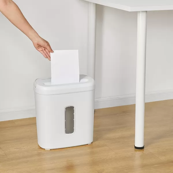 Amazon Basics Cross Cut Paper and Credit Card Shredder 12 Sheet New Model Black8 Sheet New Model  White