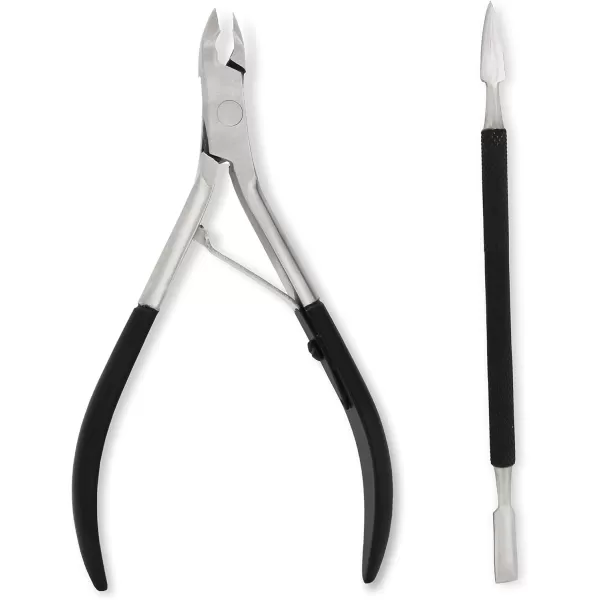 Amazon Basics Cuticle Nipper and Pusher SetAmazon Basics Cuticle Nipper and Pusher Set