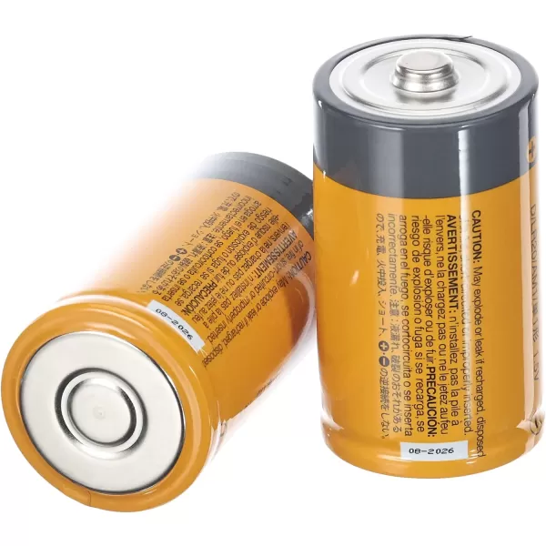 Amazon Basics D Cell AllPurpose Alkaline Batteries 5Year Shelf Life 96 Count 8 Packs of 1212 Count Pack of 8