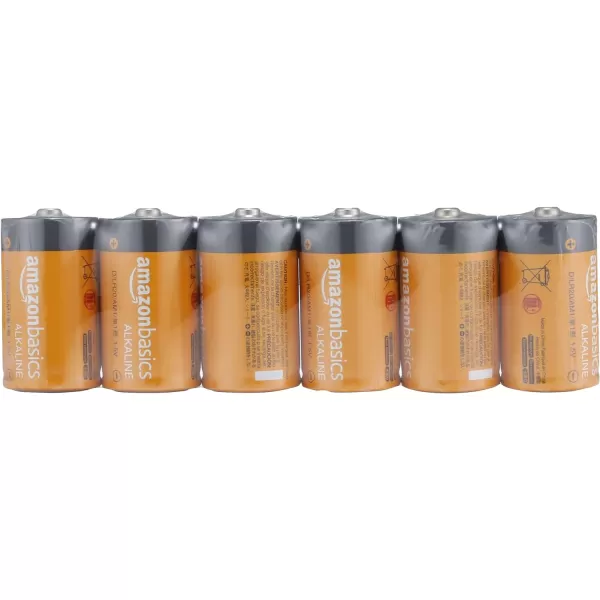 Amazon Basics D Cell AllPurpose Alkaline Batteries 5Year Shelf Life 96 Count 8 Packs of 1212 Count Pack of 8