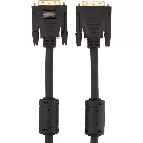 Amazon Basics DVI to DVI Monitor Adapter Cable  65 Feet 2 Meters Black10Pack 3 feet 09 meters