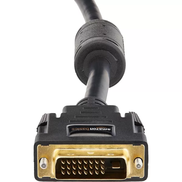 Amazon Basics DVI to DVI Monitor Adapter Cable  65 Feet 2 Meters Black1Pack 15 feet 46 meters