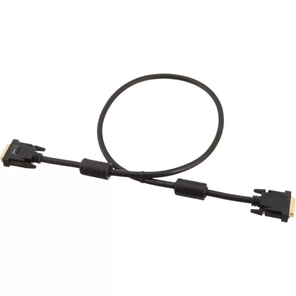 Amazon Basics DVI to DVI Monitor Adapter Cable  65 Feet 2 Meters Black1Pack 3 feet 09 meters
