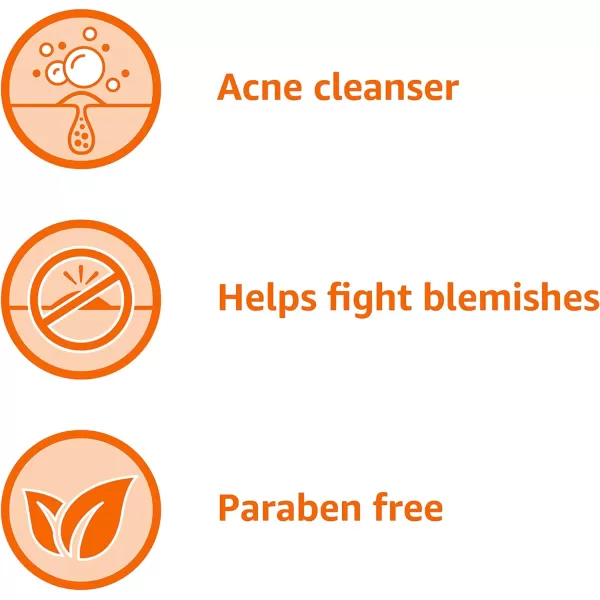 Amazon Basics Daily Acne Control Cleanser Maximum Strength 10 Benzoyl Peroxide Acne Medication Fragrance Free 5 Ounce5 Ounce Pack of 1