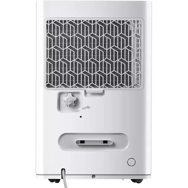 Amazon Basics Dehumidifier with Drain Pump For Areas Up to 4000 Square Feet 50Pint Energy Star Certified White50 Pint Standard