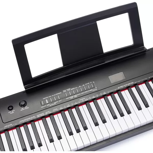 Amazon Basics Digital Piano 88 Key SemiWeighted Keyboard with Sustain Pedal Power Supply 2 Speakers and Lesson Mode BlackAmazon Basics Digital Piano 88 Key SemiWeighted Keyboard with Sustain Pedal Power Supply 2 Speakers and Lesson Mode Black