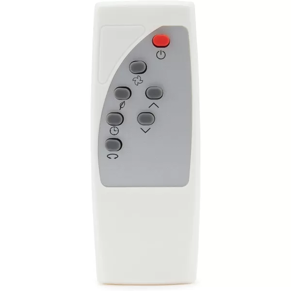 Amazon Basics Digital Tower Heater White 23 InchBlack