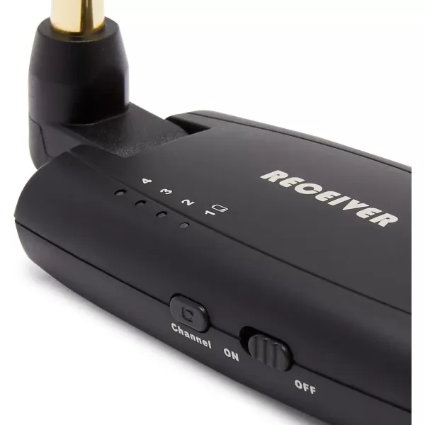Amazon Basics Digital Wireless Guitar System TransmitterReceiver with Rechargeable Batteries BlackAmazon Basics Digital Wireless Guitar System TransmitterReceiver with Rechargeable Batteries Black