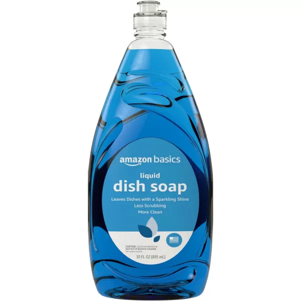 Amazon Basics Dish Soap Fresh Scent 30 fl oz Pack of 430 Fl Oz Pack of 4