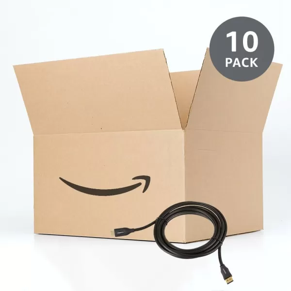Amazon Basics DisplayPort to HDMI Display Cable UniDirectional 3 Foot10Pack 15 Feet
