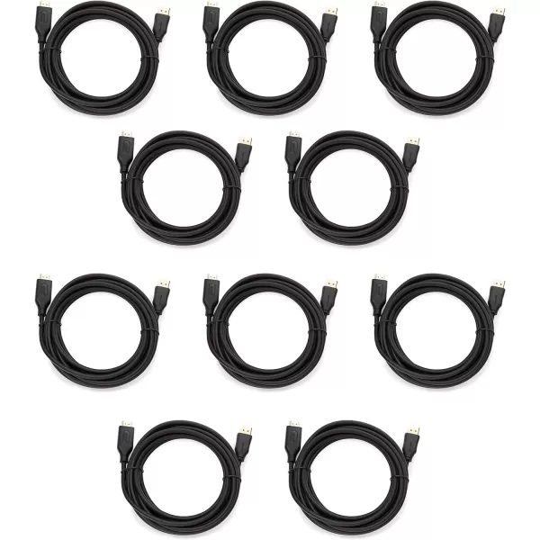 Amazon Basics DisplayPort to HDMI Display Cable UniDirectional 3 Foot10Pack 15 Feet