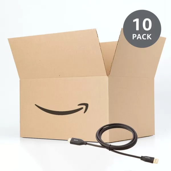 Amazon Basics DisplayPort to HDMI Display Cable UniDirectional 3 Foot10Pack 6 Feet