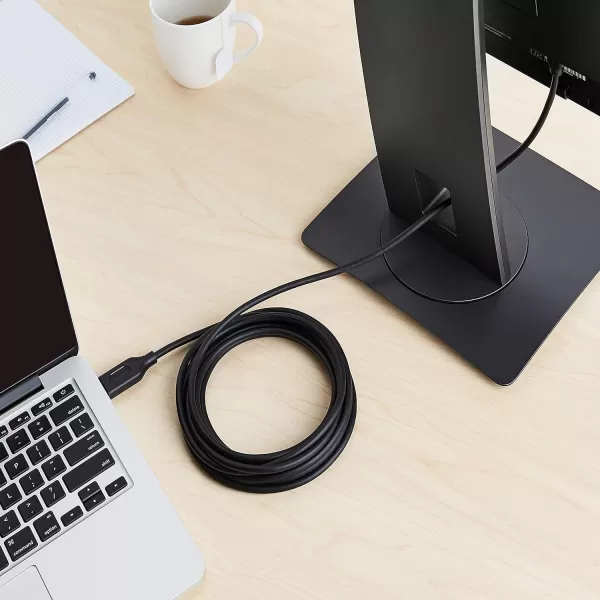 Amazon Basics DisplayPort to HDMI Display Cable UniDirectional 3 Foot1Pack 15 Feet