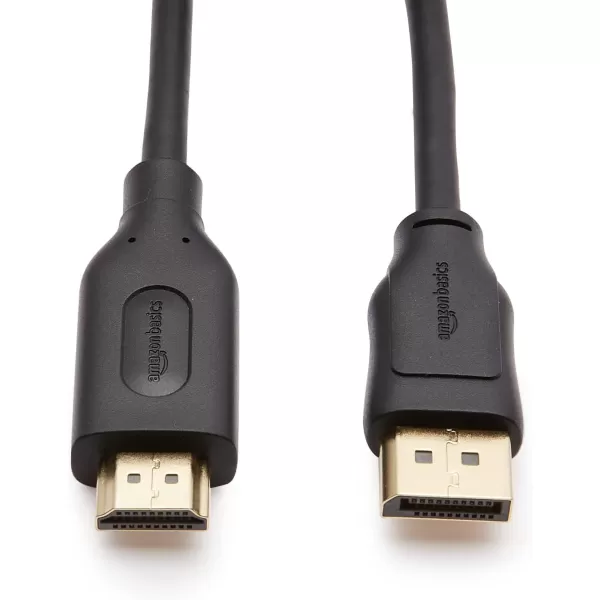 Amazon Basics DisplayPort to HDMI Display Cable UniDirectional 3 Foot1Pack 6 Feet